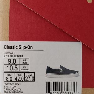 Brand new Vans Classic Slip Ons